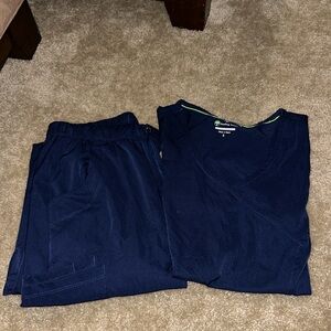 Scrubs HH works by Healing Hands top and bottom